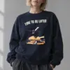 "Time To Be Lifted" Unisex Sponge Fleece Crewneck Sweatshirt | Bella + Canvas 3901