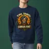 "Time Travel Consultant" Heavy Blend Unisex Crewneck Sweatshirt
