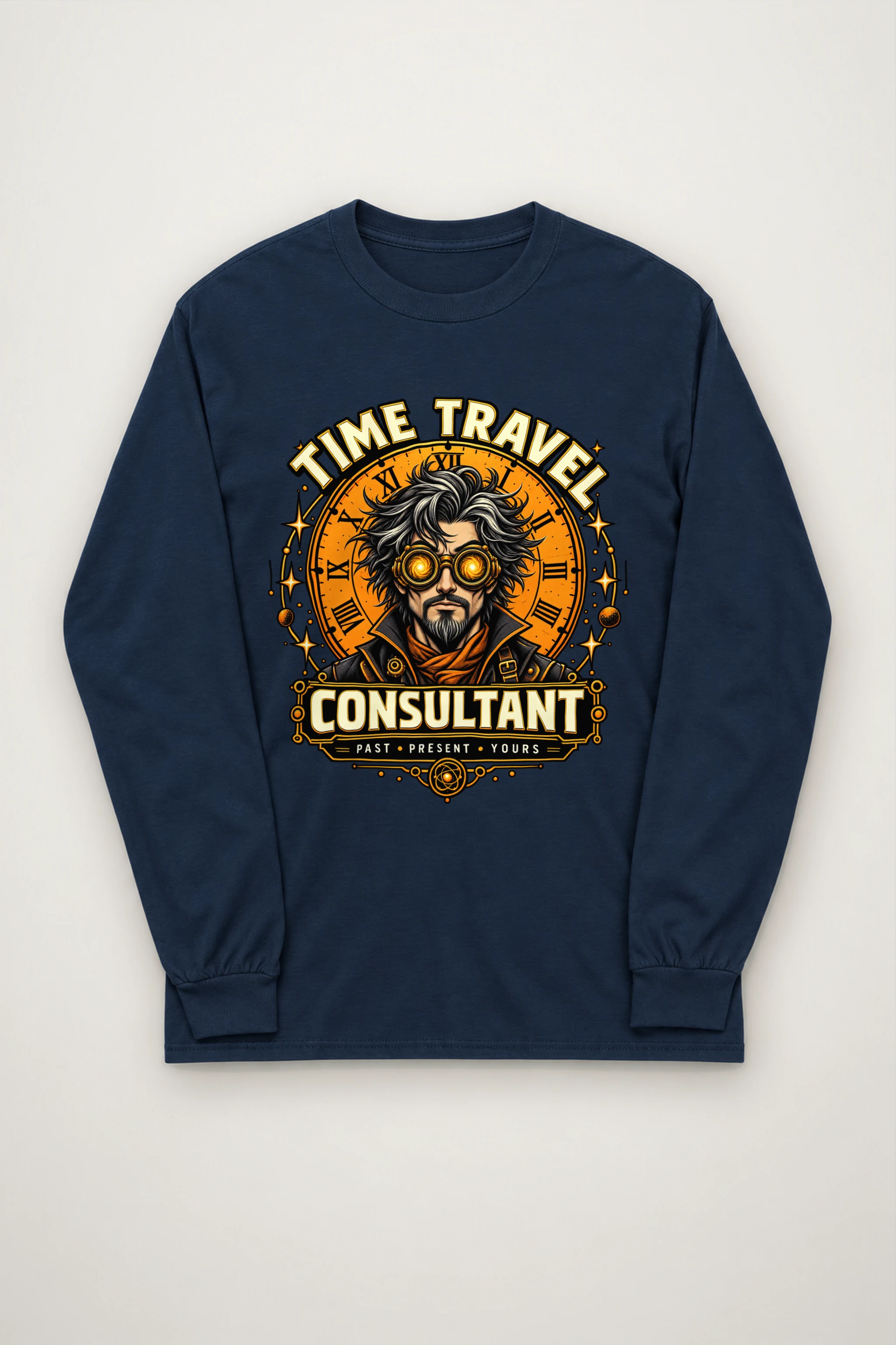 "Time Travel Consultant" Unisex Longsleeve T-shirt