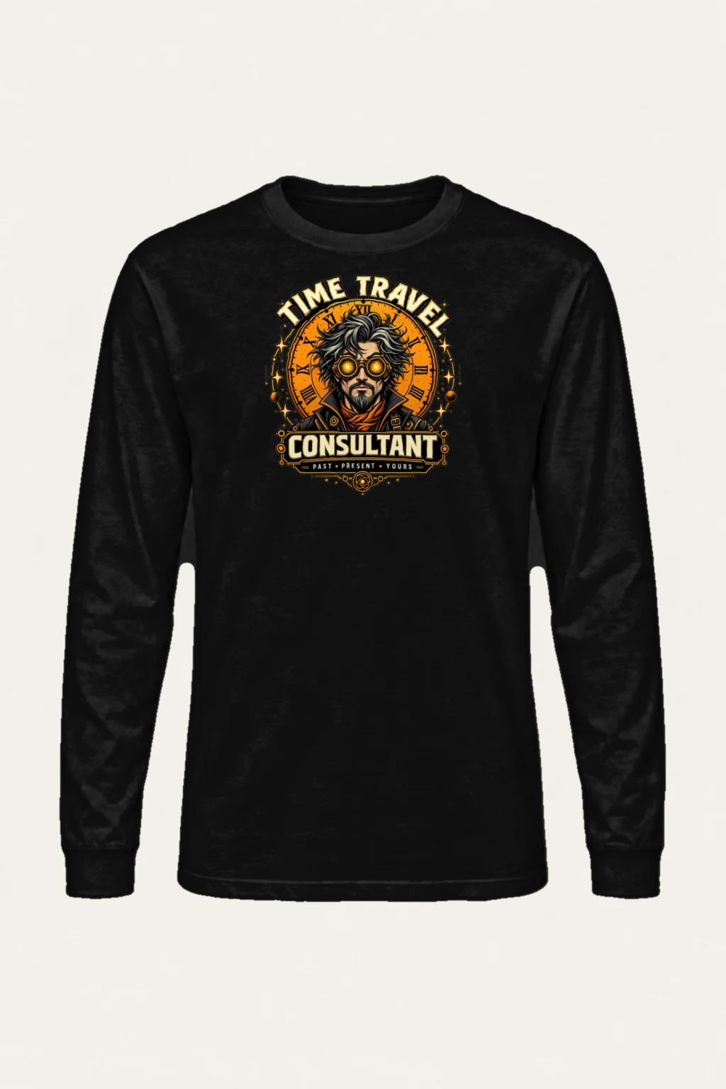 "Time Travel Consultant" Unisex Longsleeve T-shirt | Gildan 2400