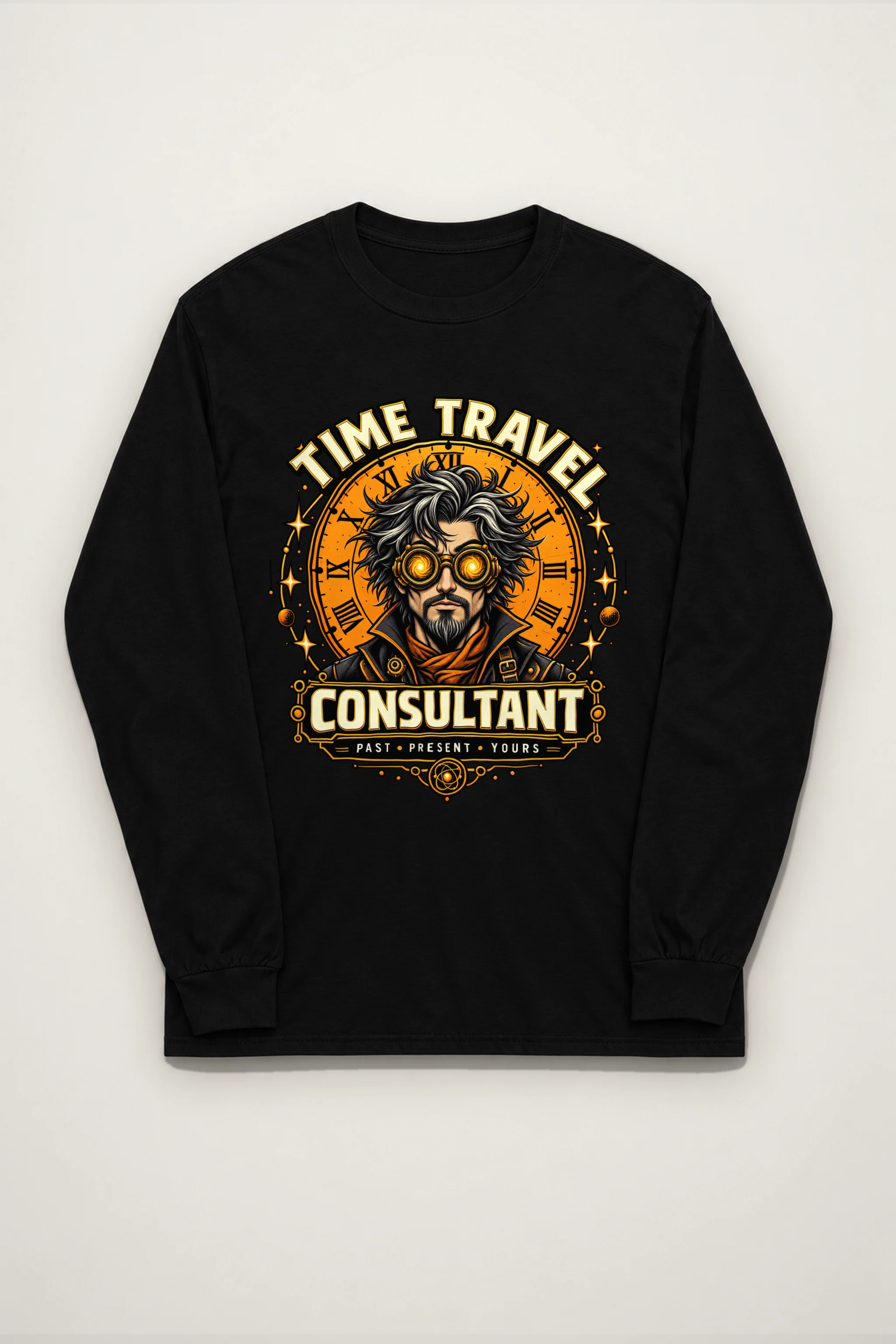 "Time Travel Consultant" Unisex Longsleeve T-shirt