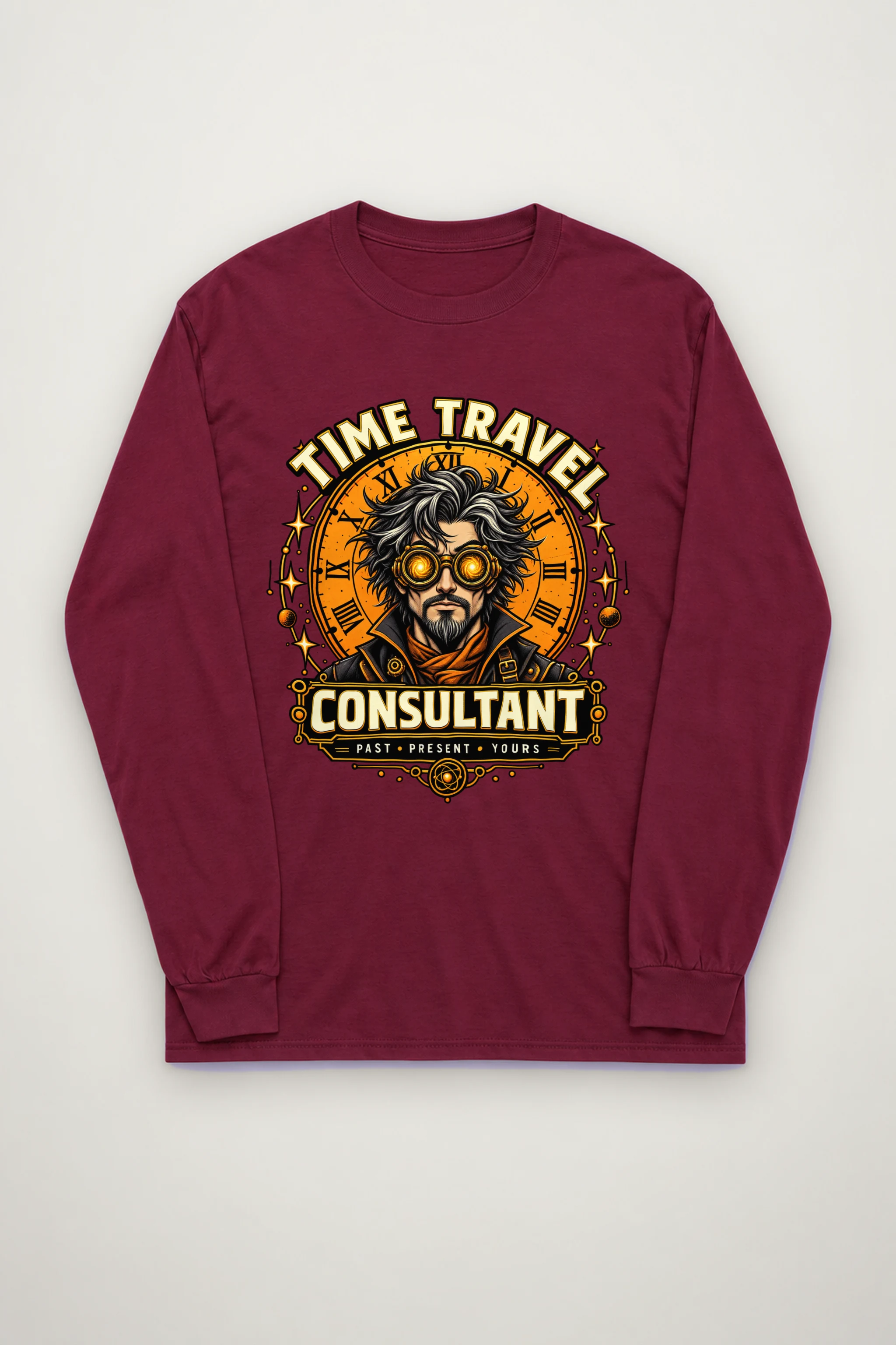 "Time Travel Consultant" Unisex Longsleeve T-shirt