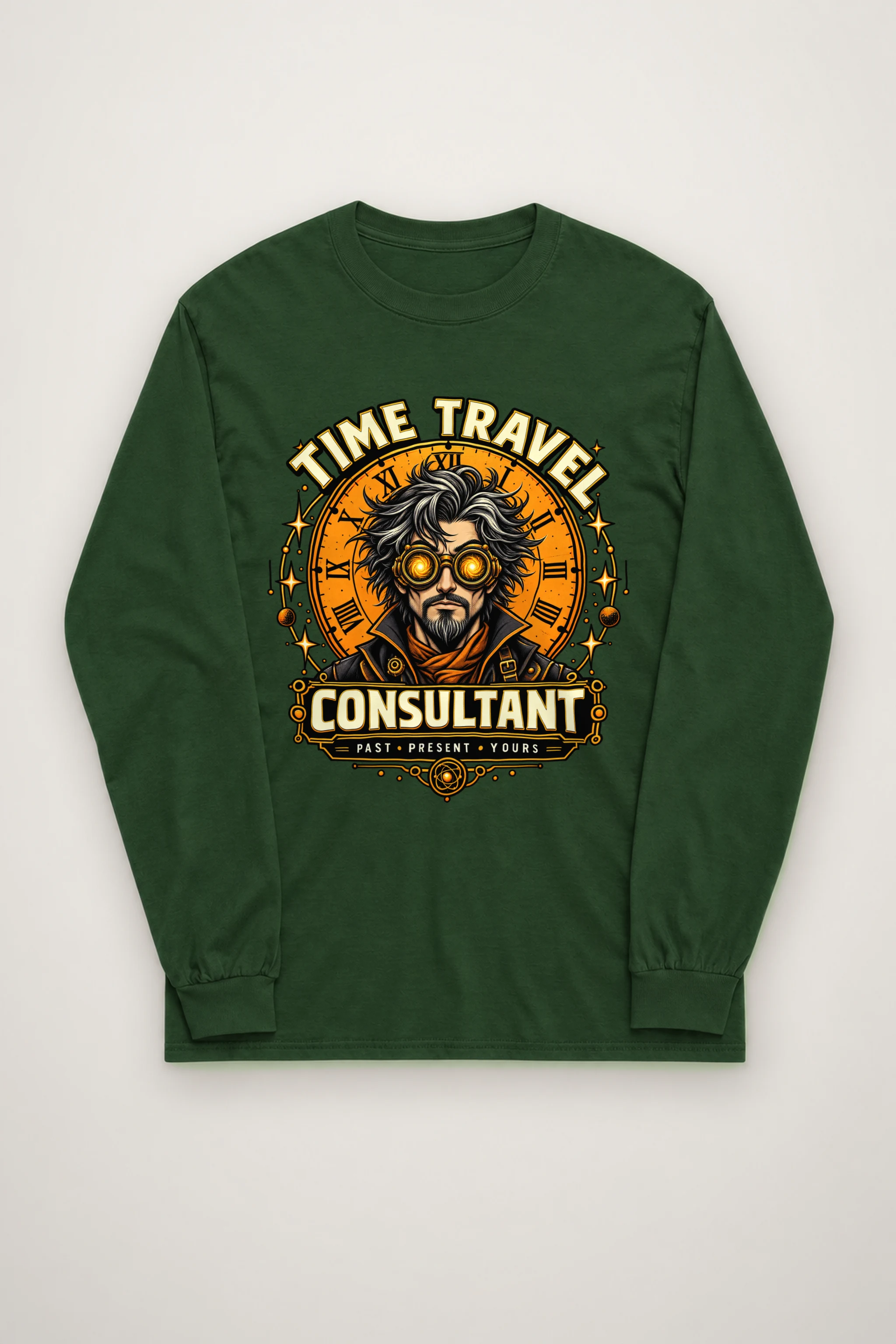 "Time Travel Consultant" Unisex Longsleeve T-shirt