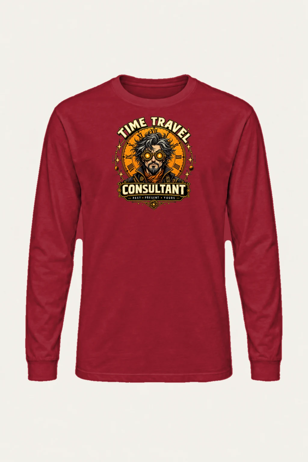 "Time Travel Consultant" Unisex Longsleeve T-shirt | Gildan 2400