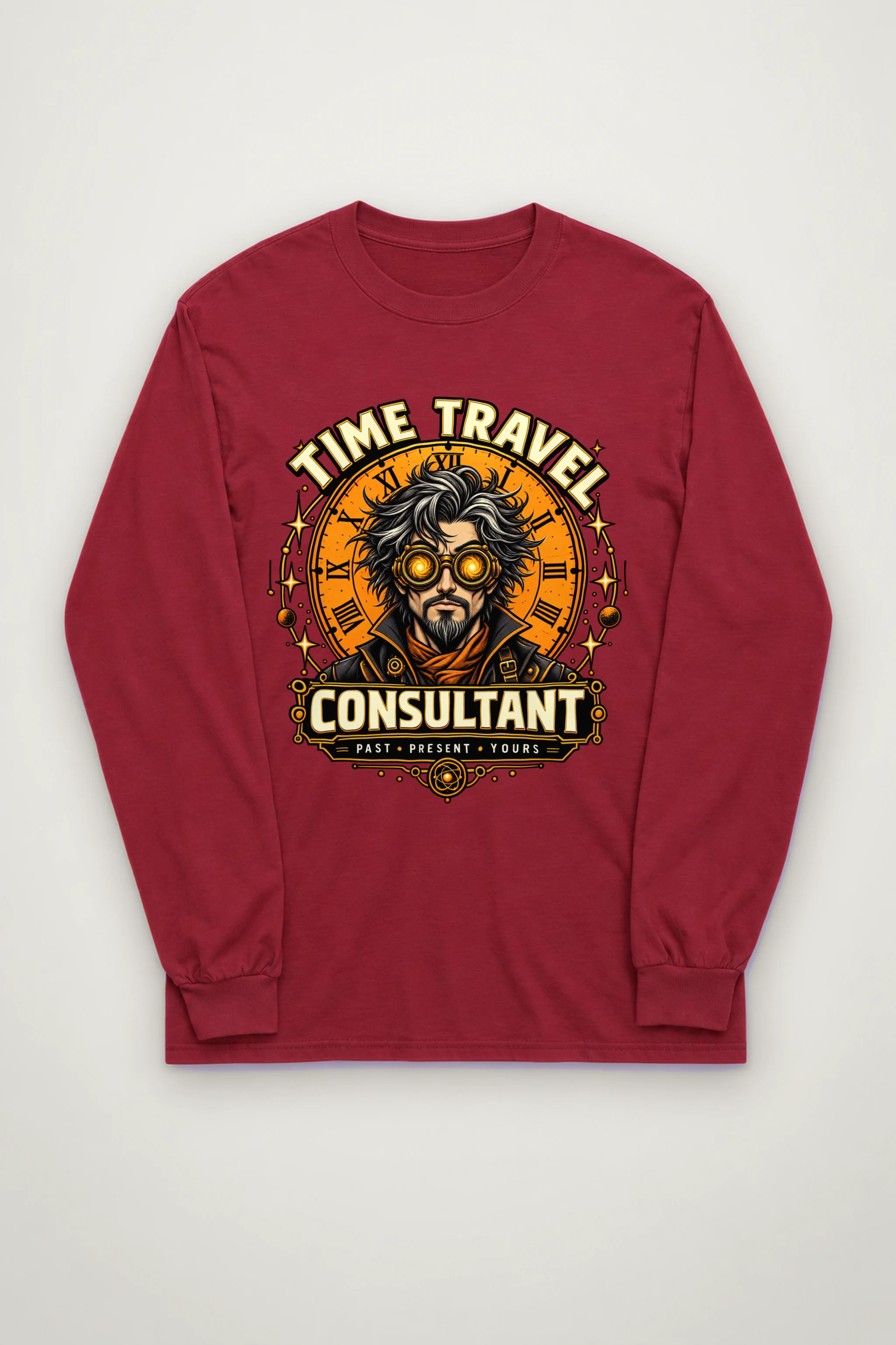 "Time Travel Consultant" Unisex Longsleeve T-shirt