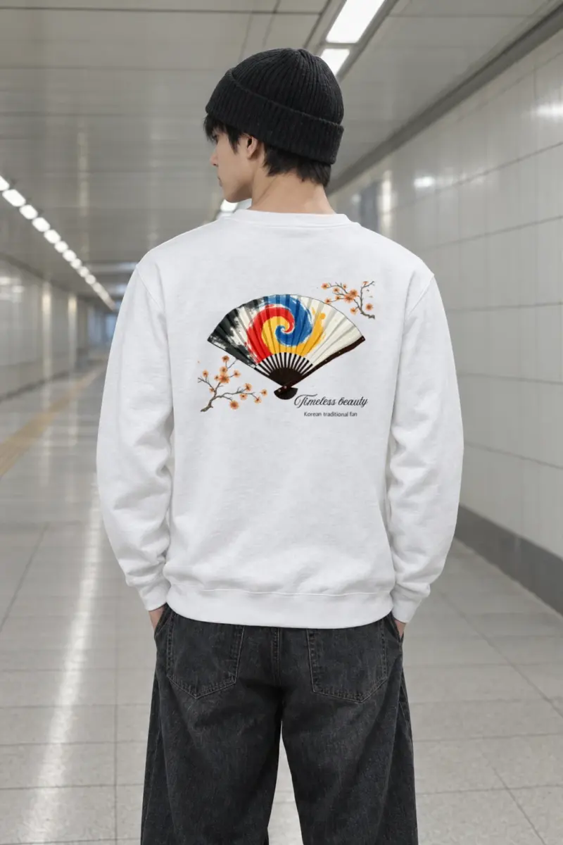 "Timeless Beauty" Heavy Blend Unisex Crewneck Sweatshirt