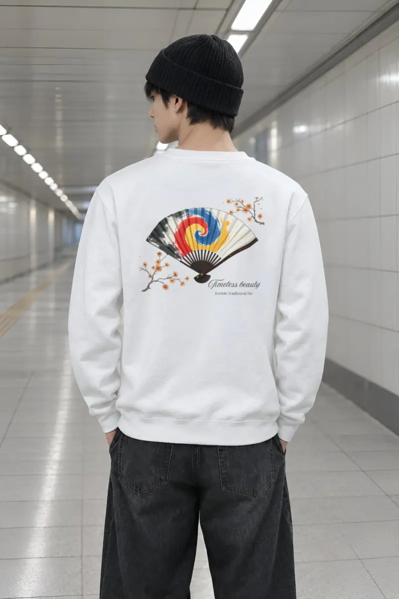 "Timeless Beauty" Heavy Blend Unisex Crewneck Sweatshirt