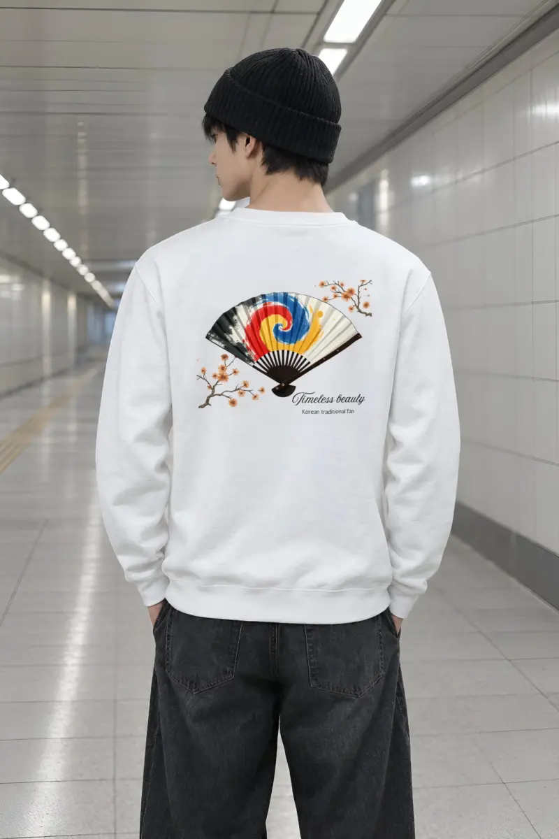 "Timeless Beauty" Heavy Blend Unisex Crewneck Sweatshirt