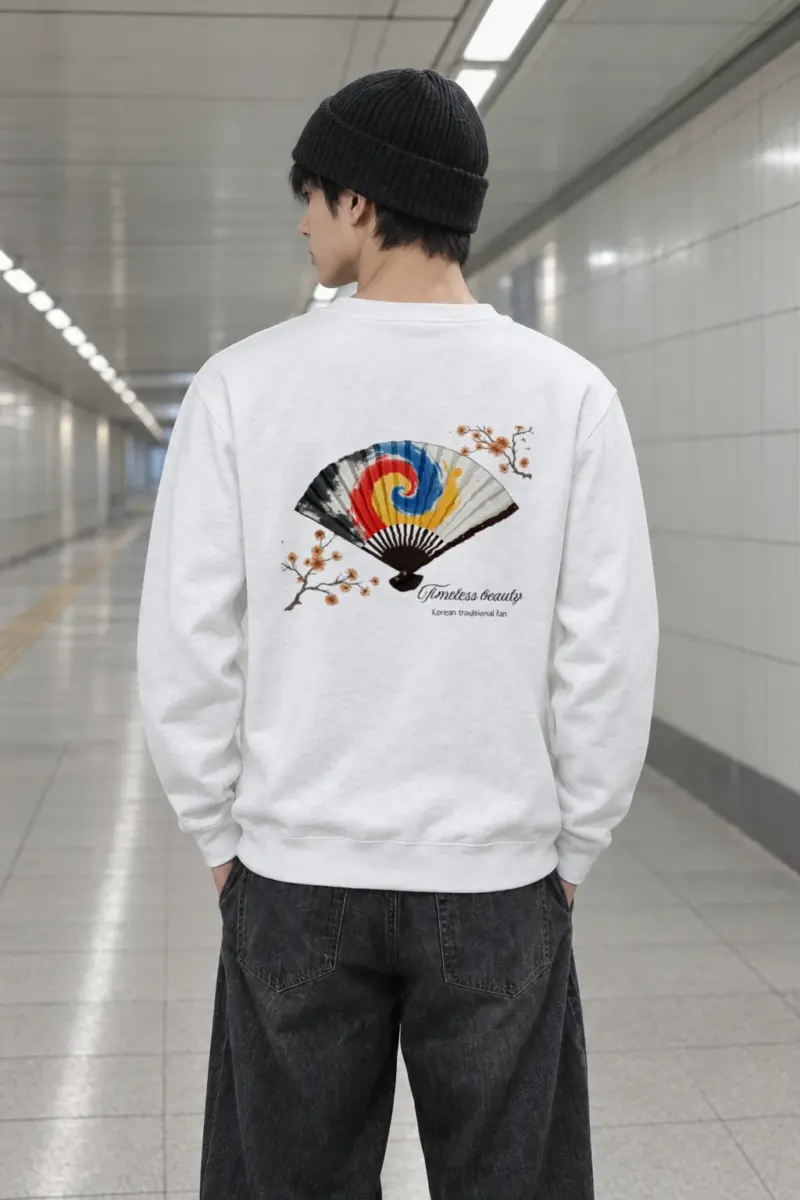 "Timeless Beauty" Heavy Blend Unisex Crewneck Sweatshirt | Gildan 18000