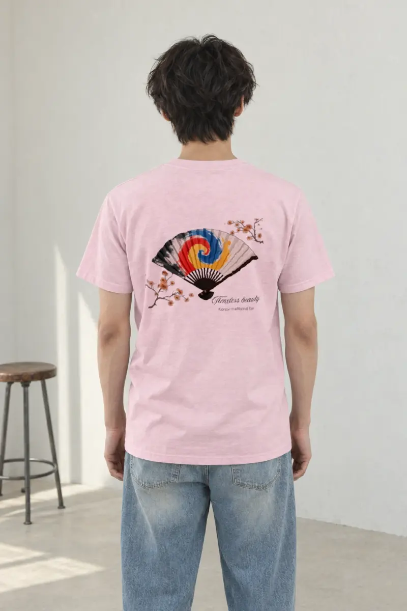 "Timeless Beauty" Heavyweight Unisex Crewneck T-shirt