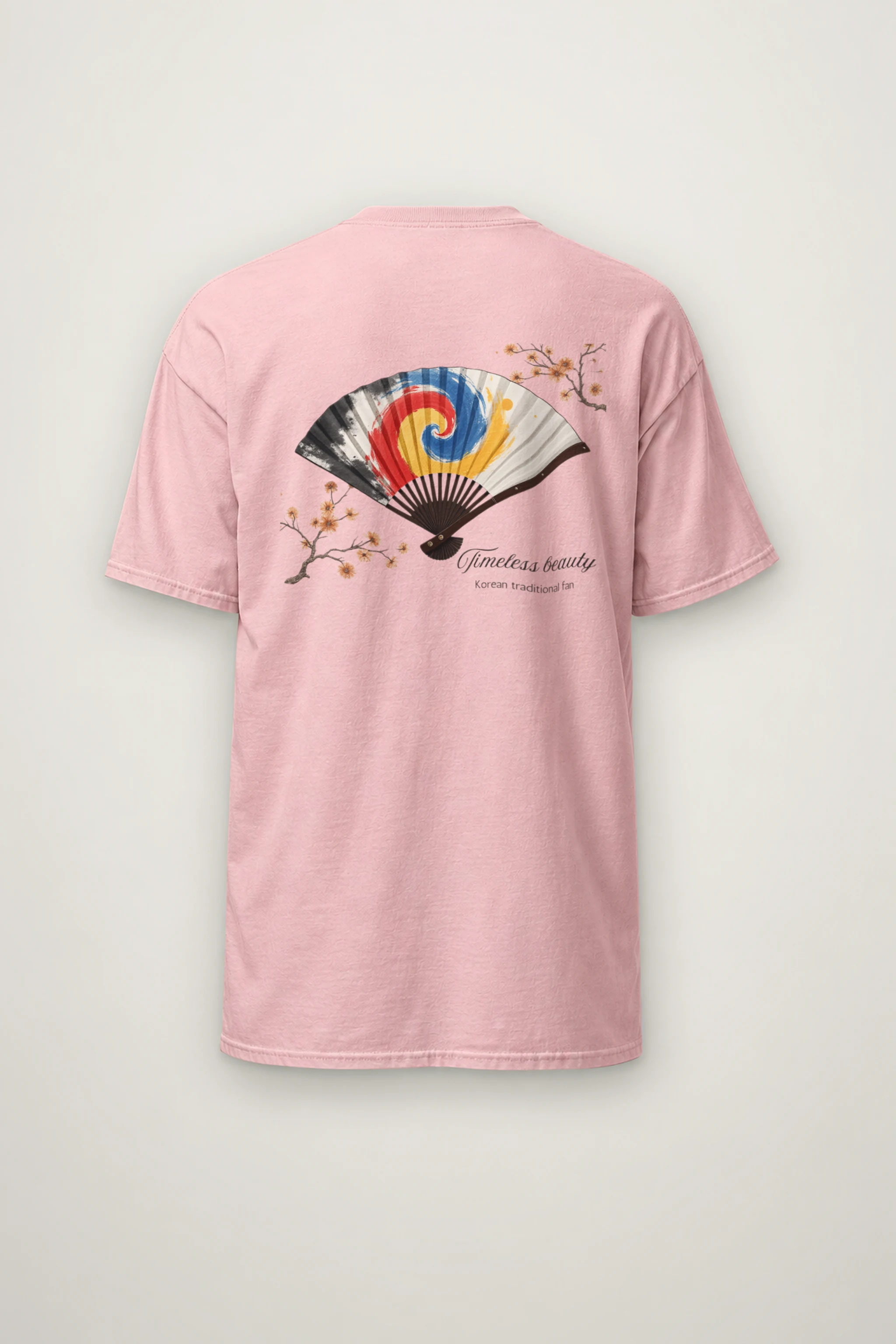 "Timeless Beauty" Heavyweight Unisex Crewneck T-shirt