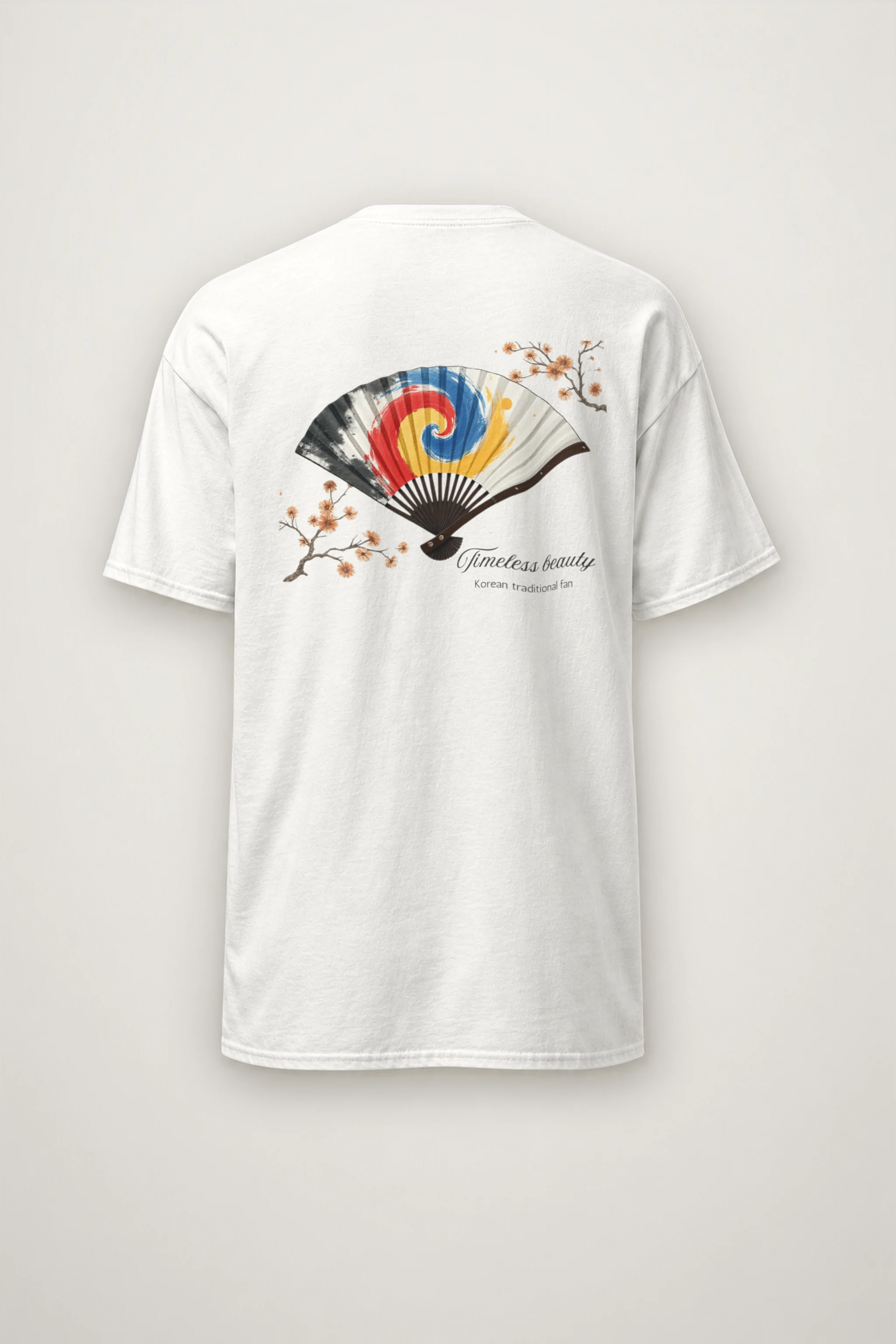 "Timeless Beauty" Heavyweight Unisex Crewneck T-shirt