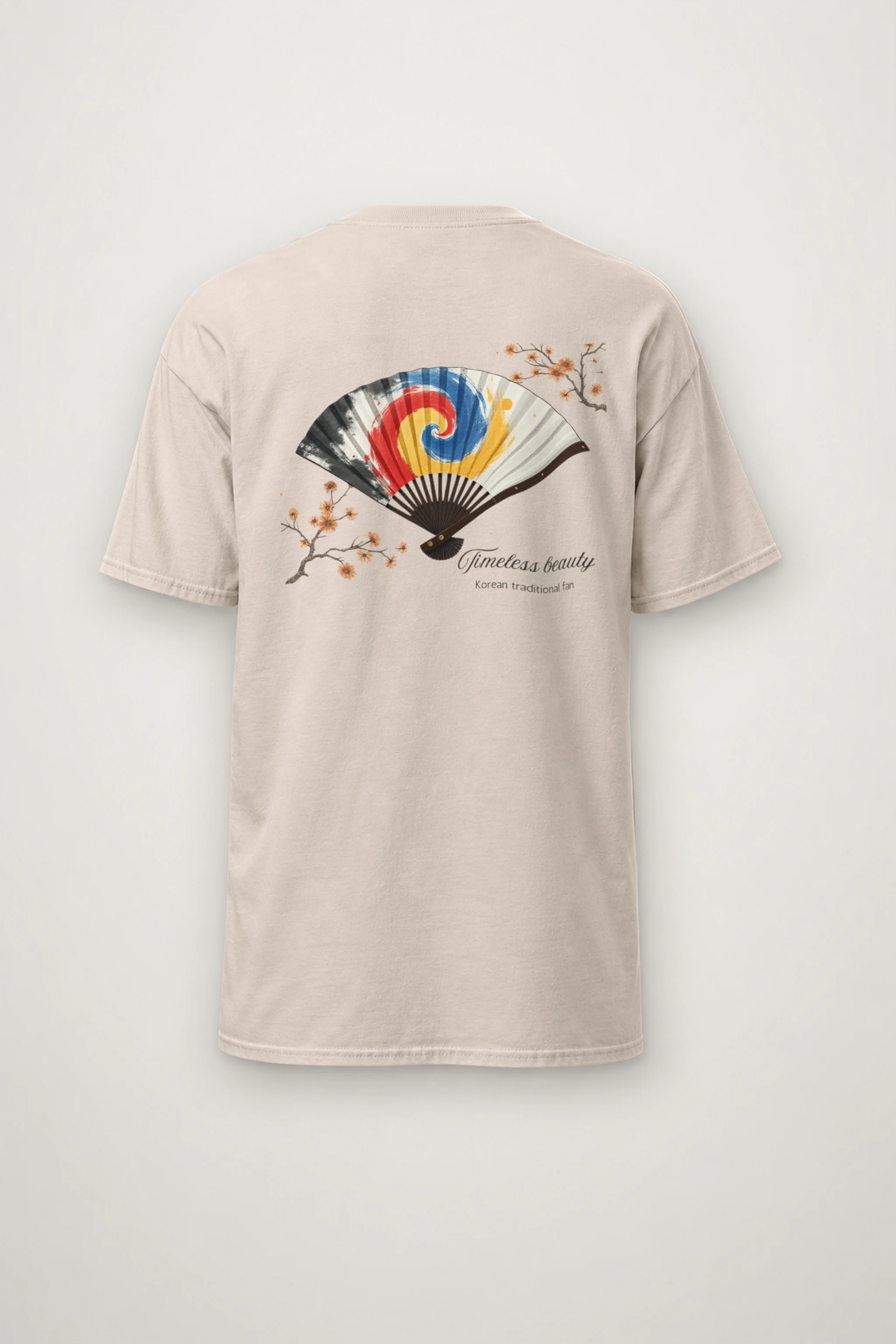 "Timeless Beauty" Heavyweight Unisex Crewneck T-shirt