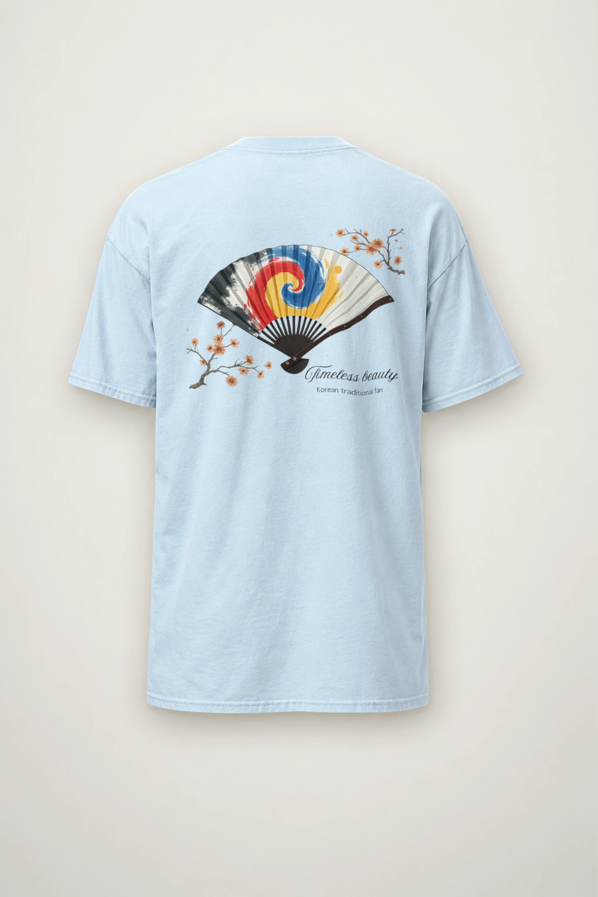 "Timeless Beauty" Heavyweight Unisex Crewneck T-shirt