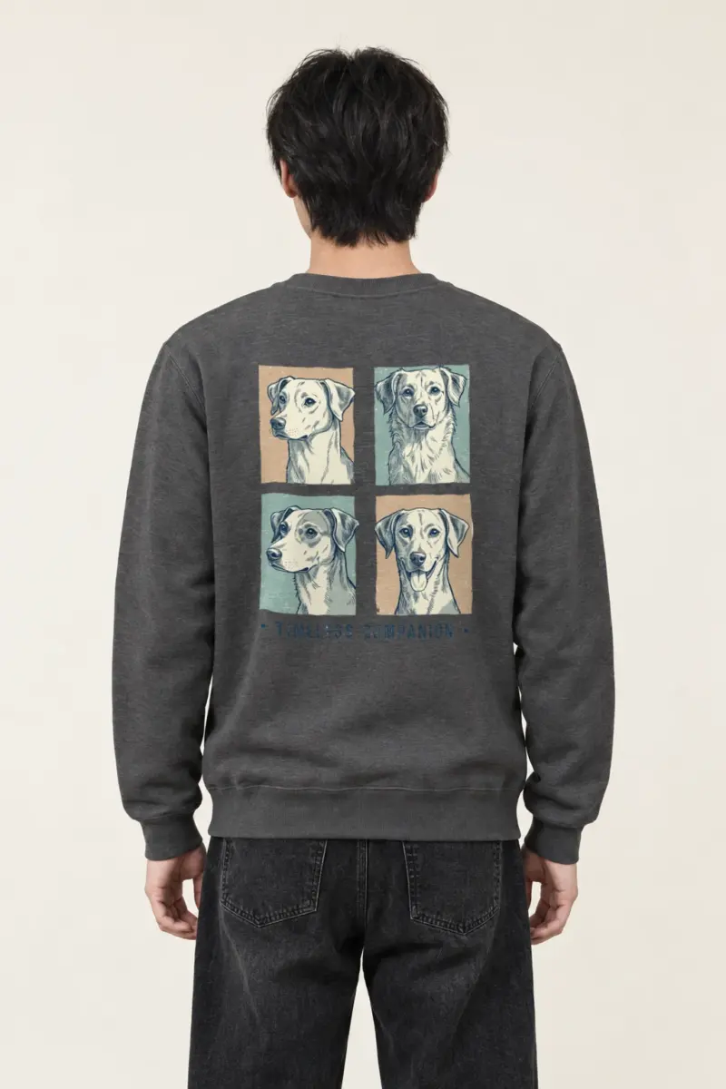 "Timeless Companion" Heavy Blend Unisex Crewneck Sweatshirt