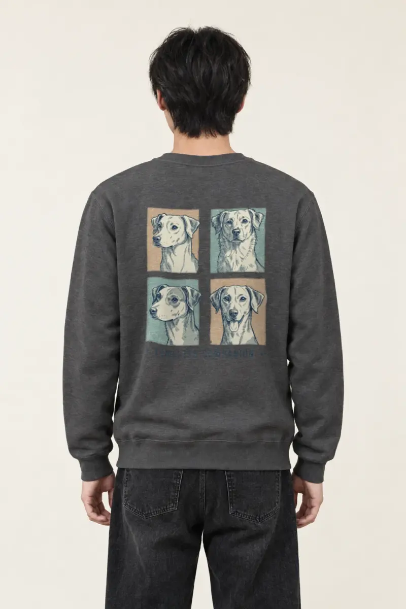 "Timeless Companion" Heavy Blend Unisex Crewneck Sweatshirt