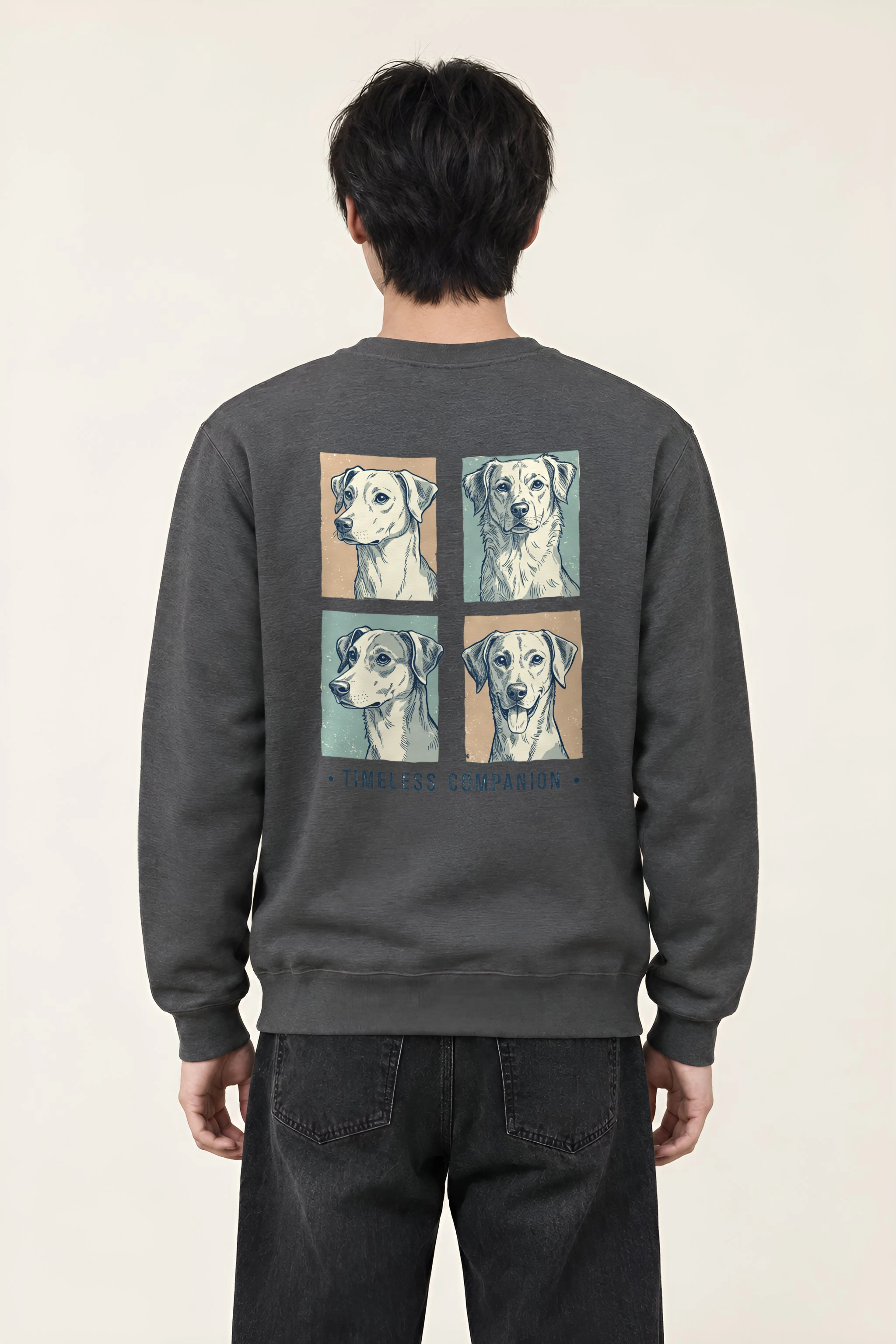 "Timeless Companion" Heavy Blend Unisex Crewneck Sweatshirt