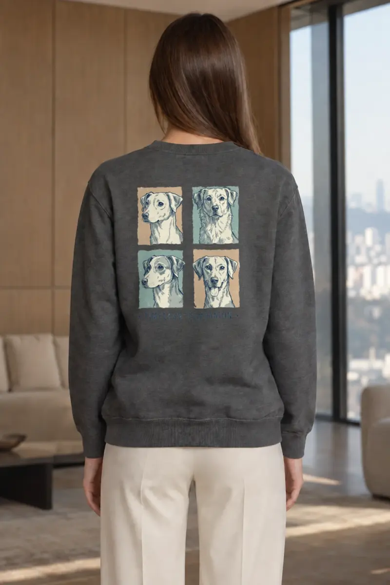 "Timeless Companion" Heavy Blend Unisex Crewneck Sweatshirt | Gildan 18000