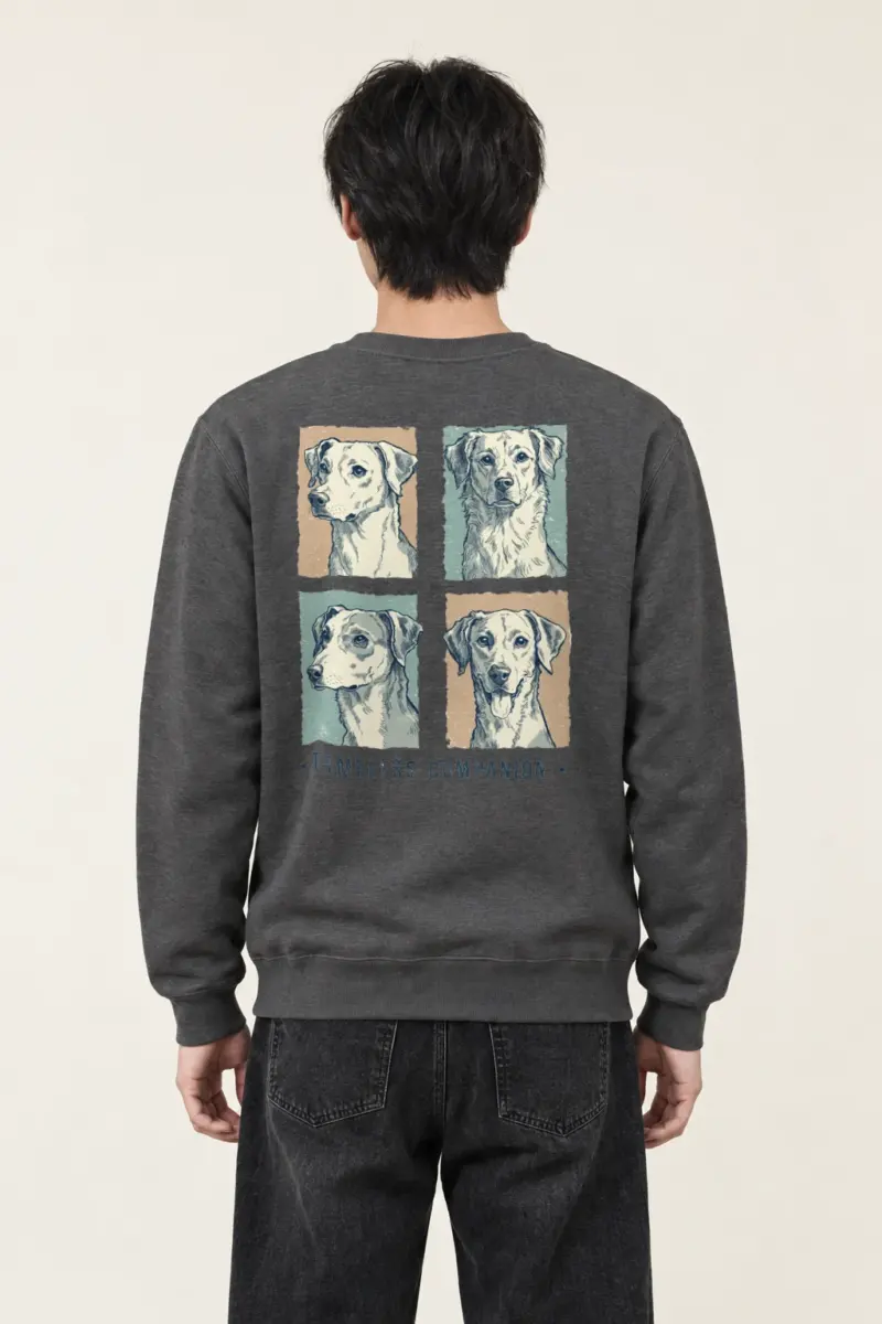 "Timeless Companion" Heavy Blend Unisex Crewneck Sweatshirt