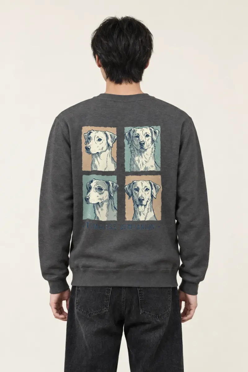 "Timeless Companion" Heavy Blend Unisex Crewneck Sweatshirt