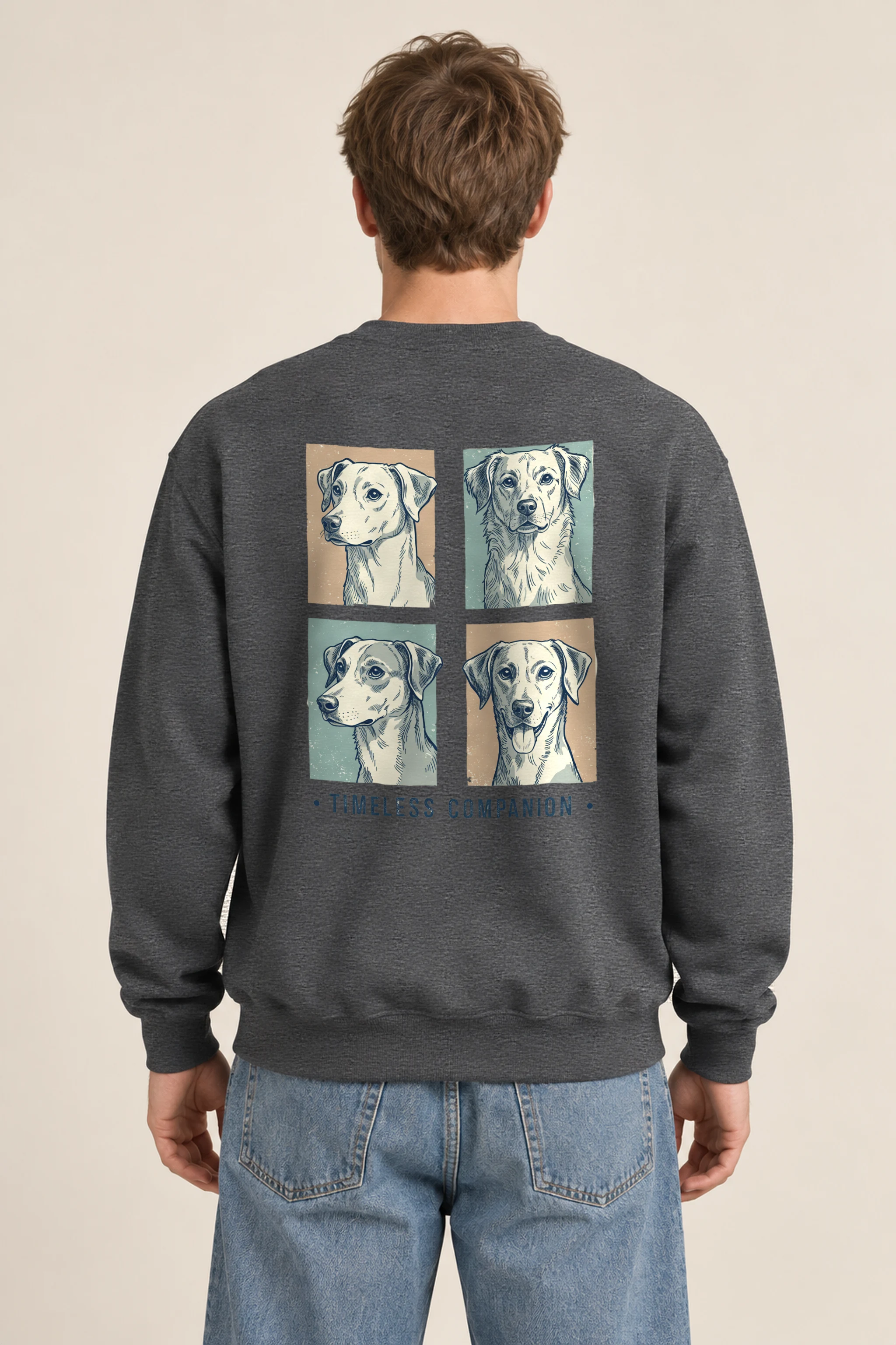 "Timeless Companion" 1 Crewneck Sweatshirt