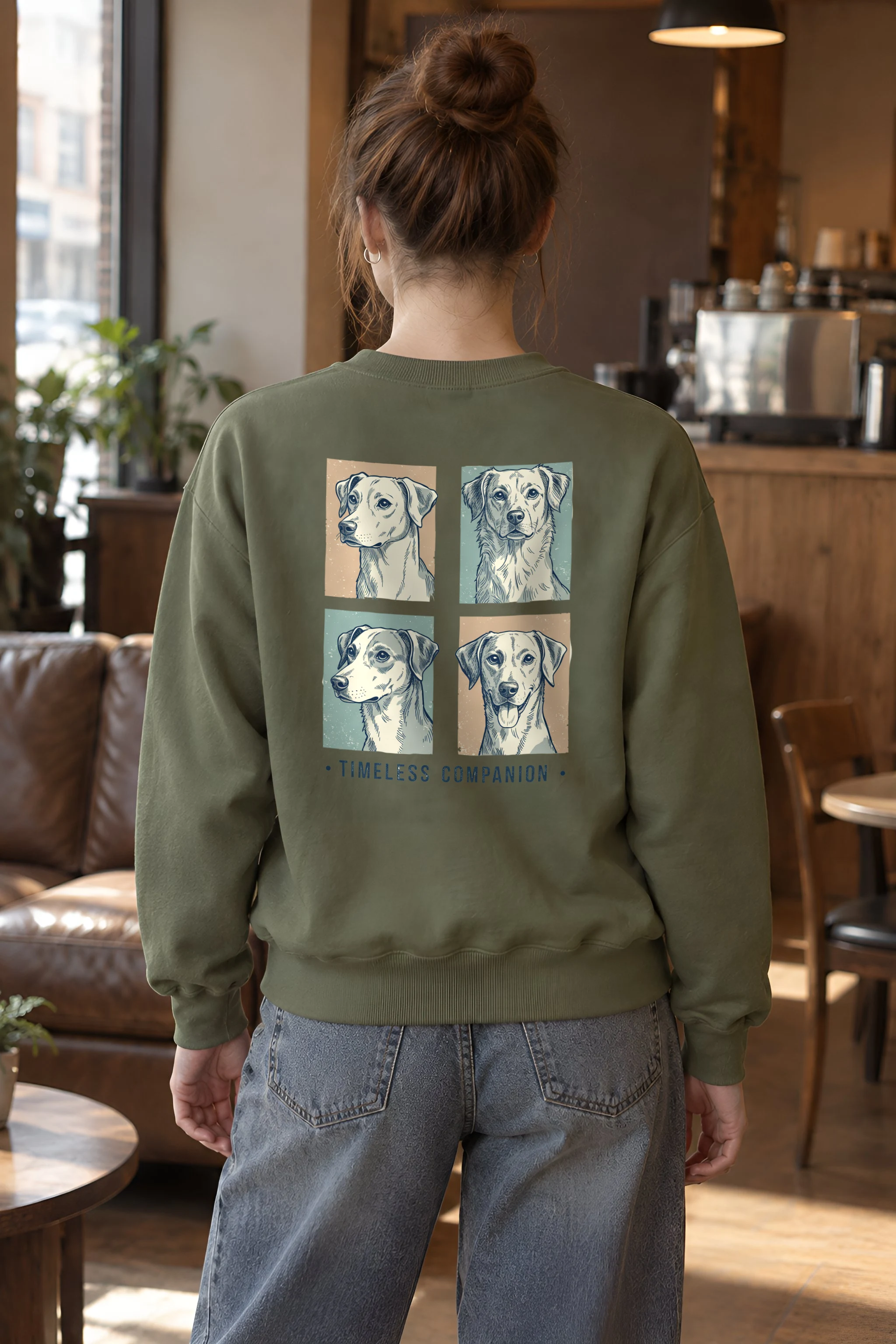 "Timeless Companion" 1 Crewneck Sweatshirt