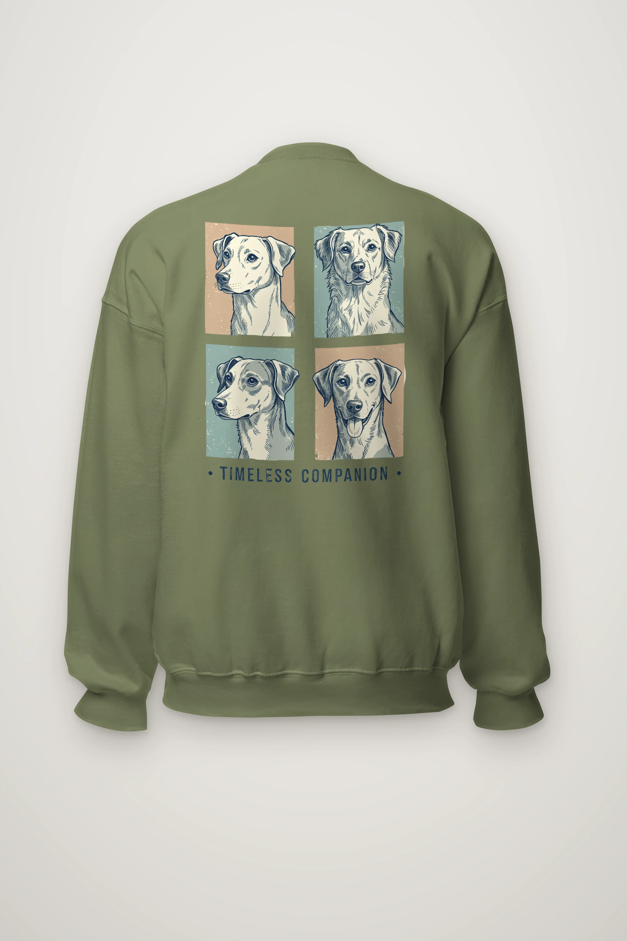 "Timeless Companion" Heavy Blend Unisex Crewneck Sweatshirt