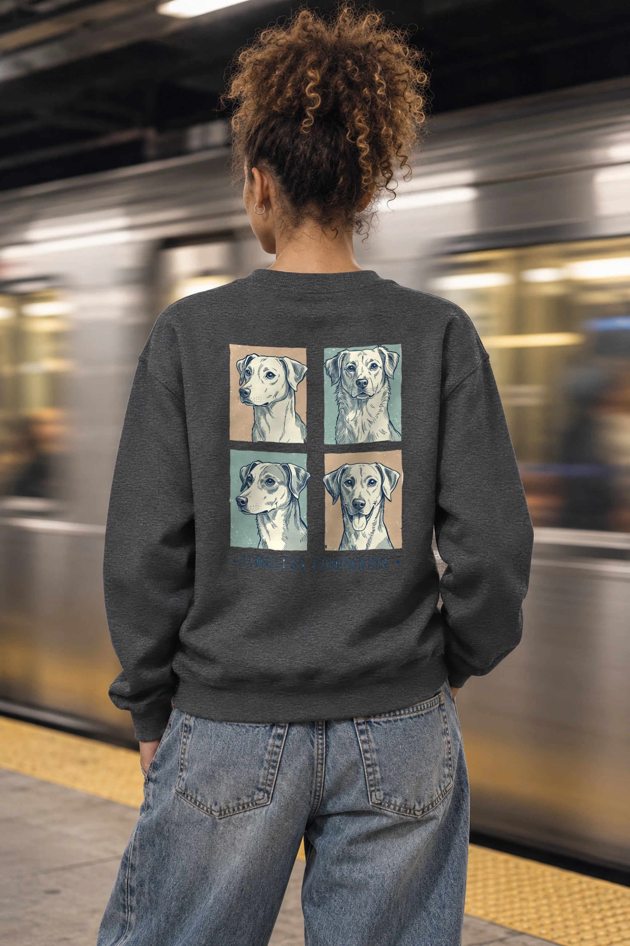 "Timeless Companion" 1 Crewneck Sweatshirt