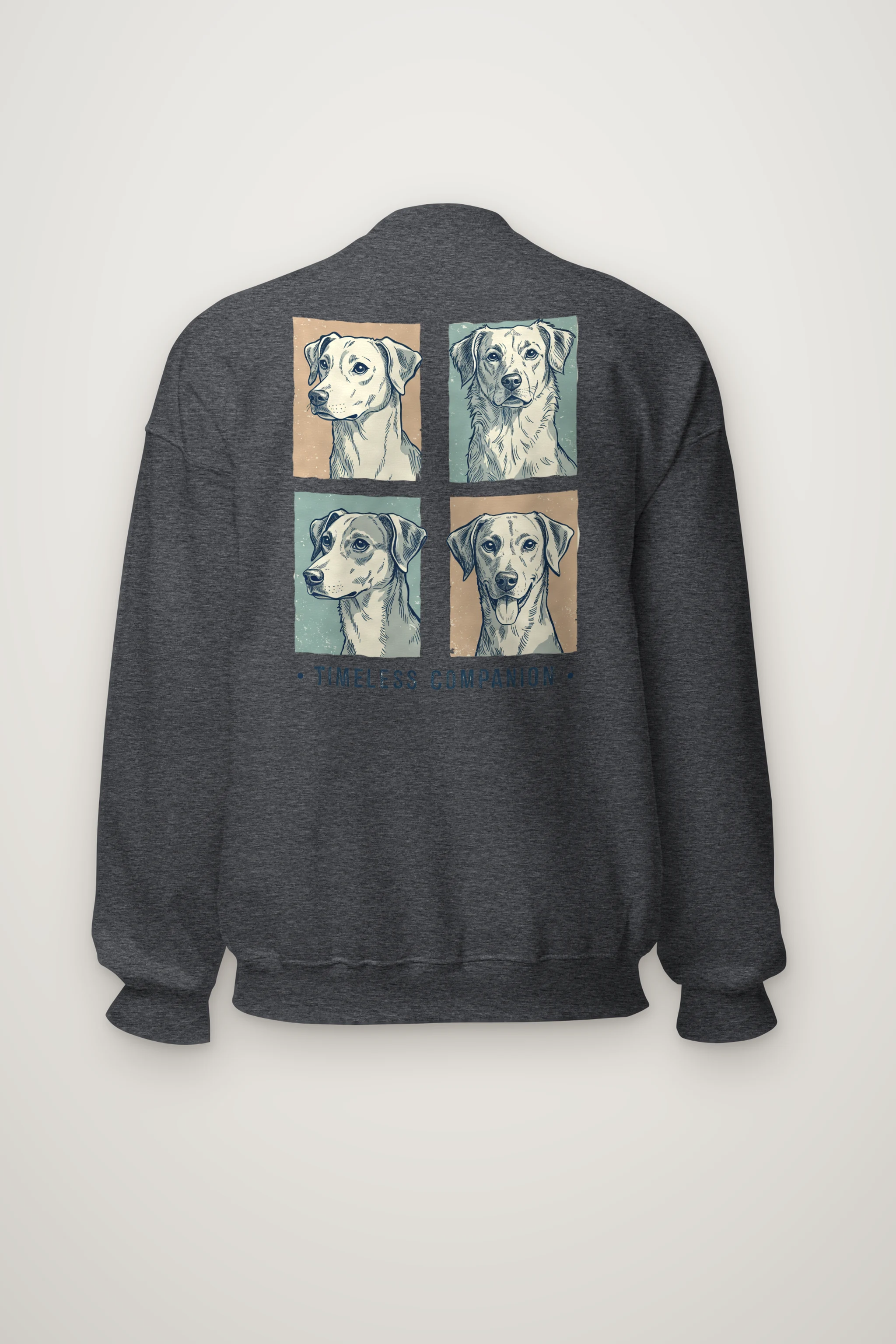 "Timeless Companion" Heavy Blend Unisex Crewneck Sweatshirt