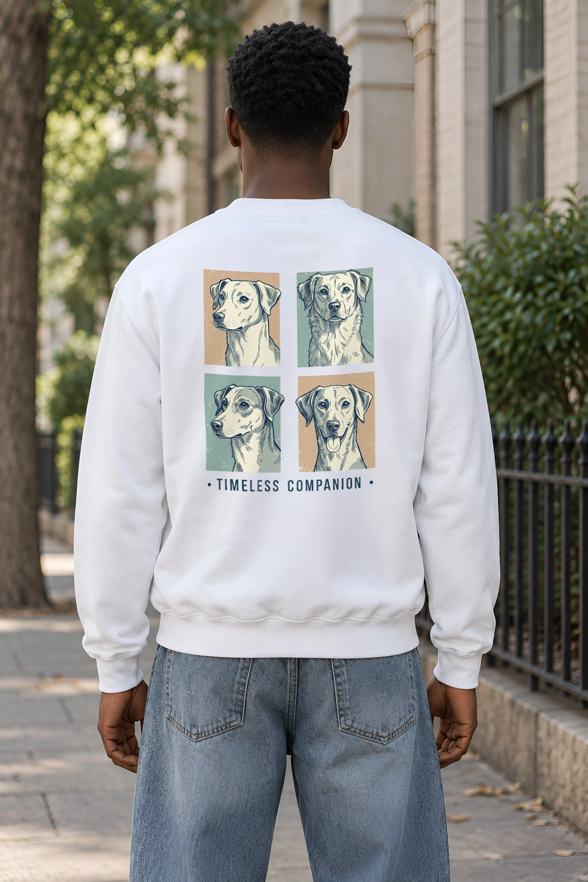 "Timeless Companion" 1 Crewneck Sweatshirt