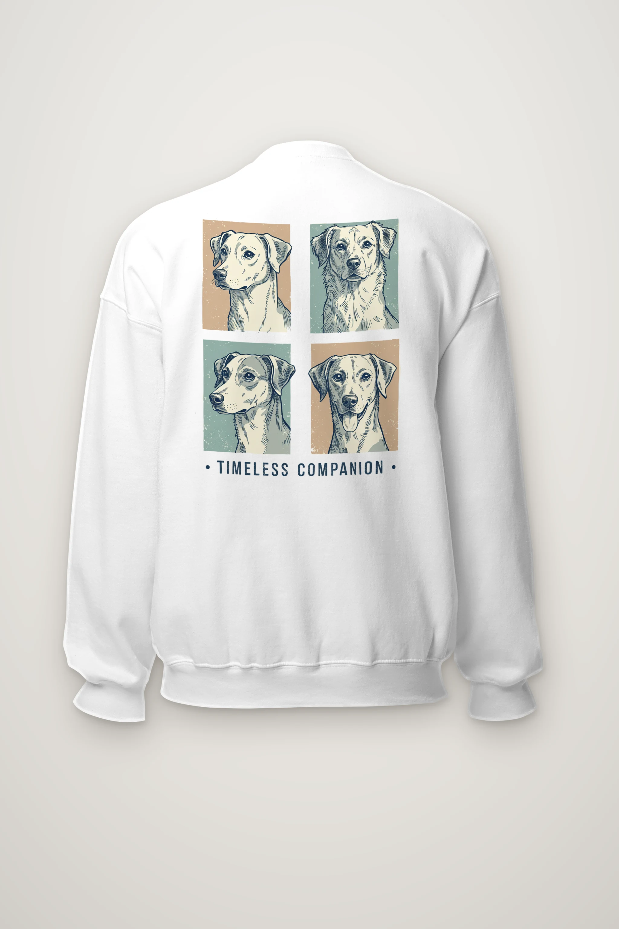 "Timeless Companion" Heavy Blend Unisex Crewneck Sweatshirt