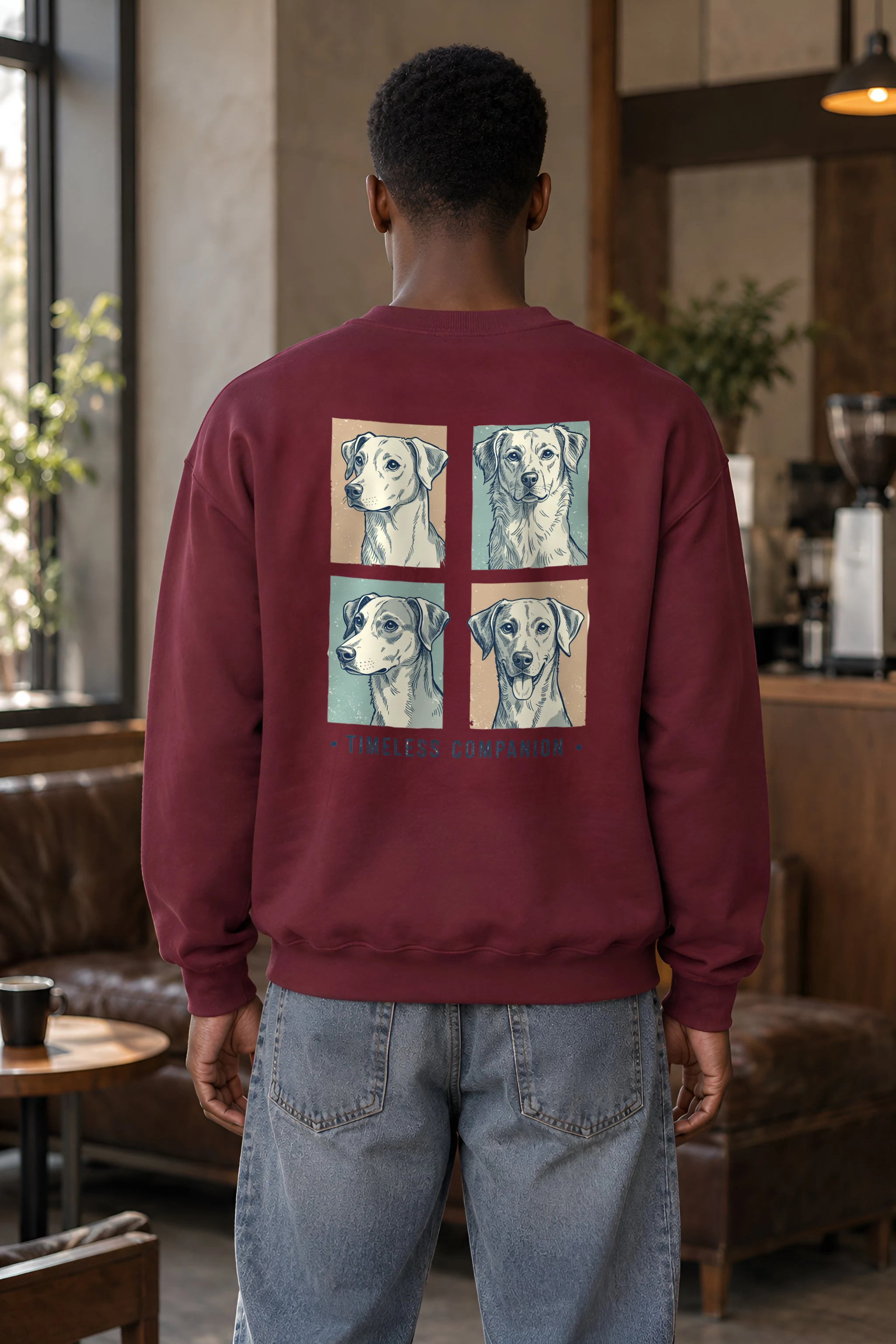 "Timeless Companion" 1 Crewneck Sweatshirt