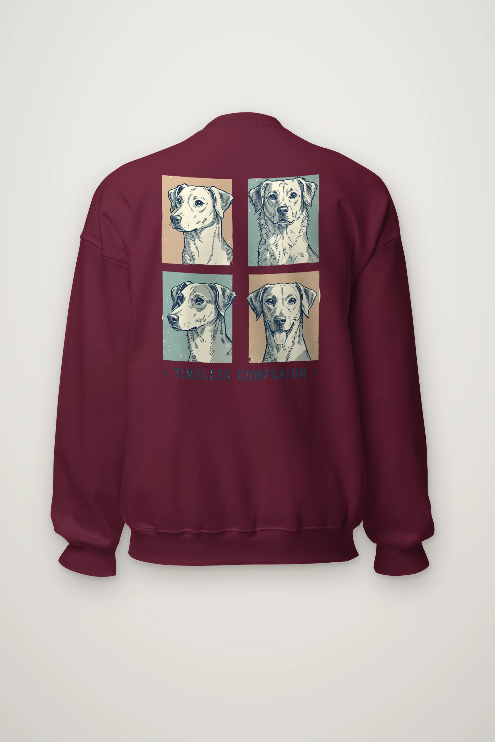 "Timeless Companion" Heavy Blend Unisex Crewneck Sweatshirt