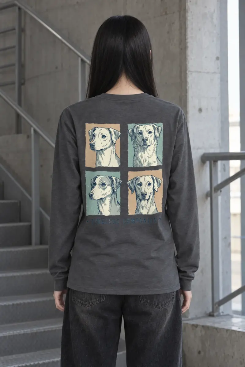 "Timeless Companion" Unisex Longsleeve T-shirt
