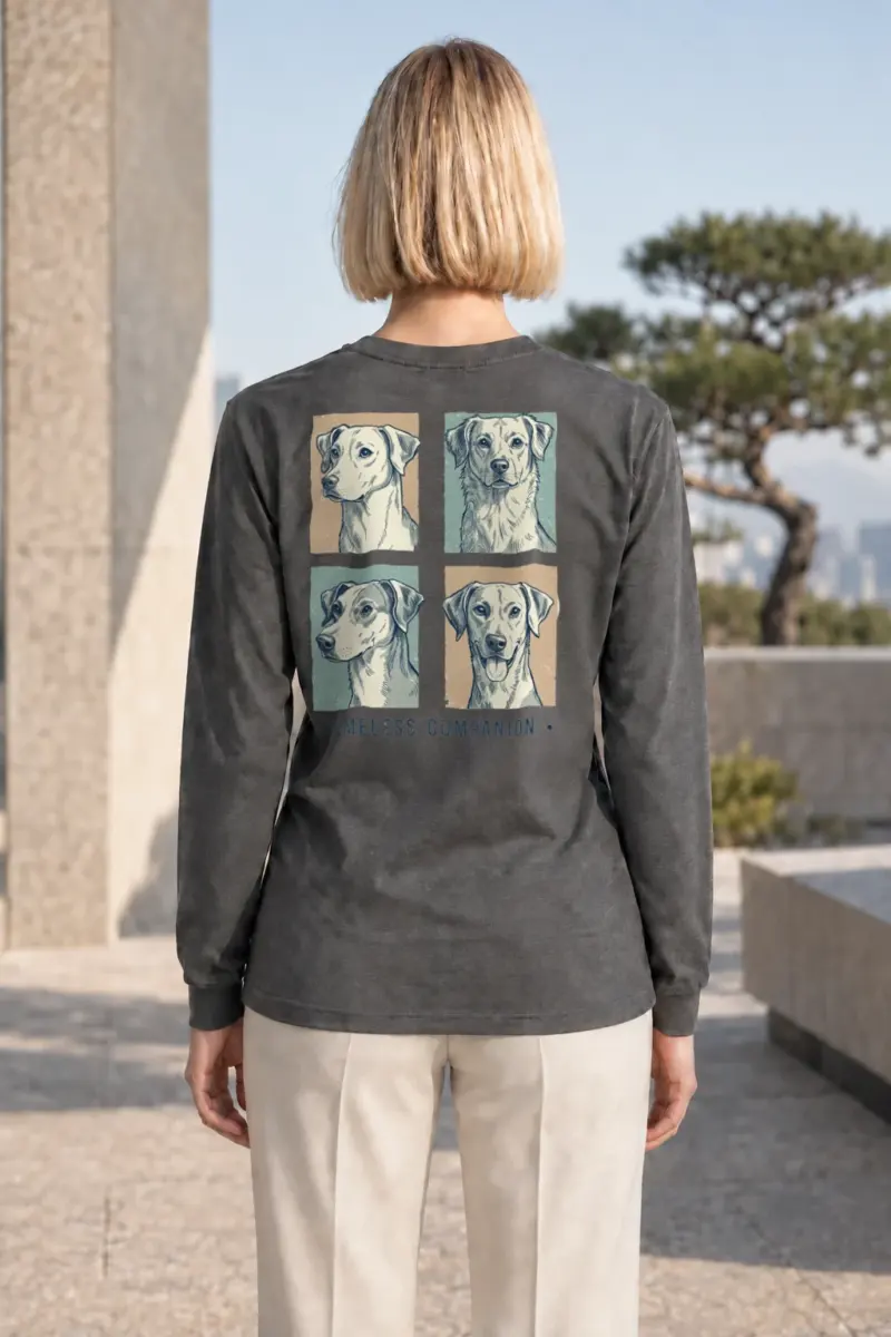 "Timeless Companion" Unisex Longsleeve T-shirt | Gildan 2400