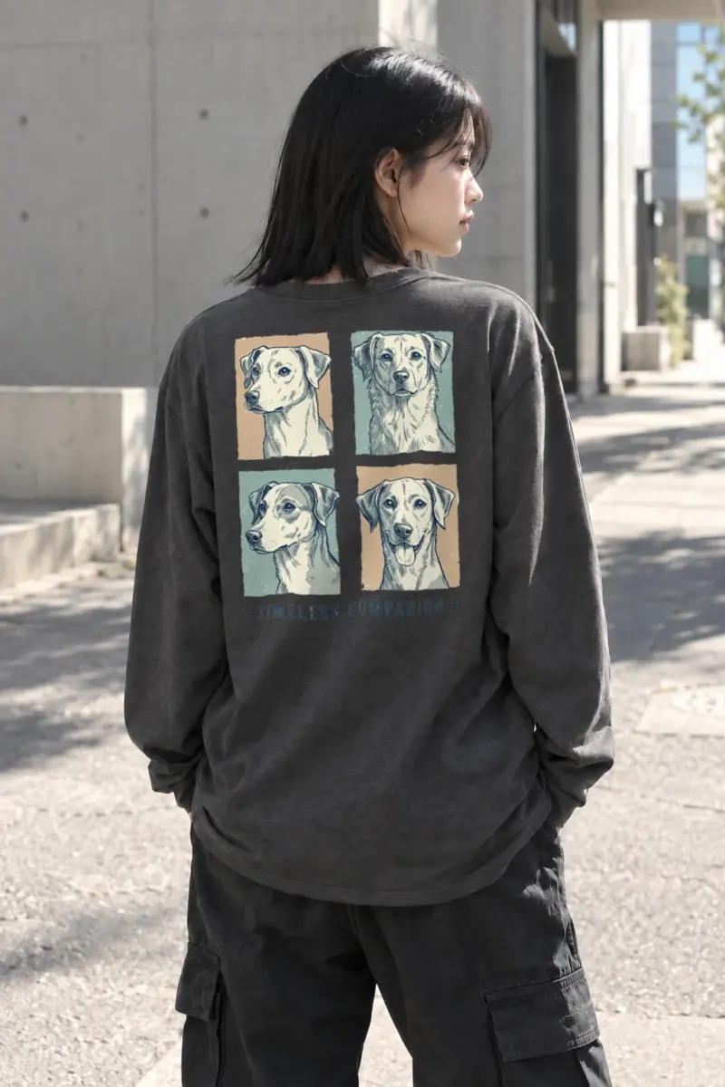 "Timeless Companion" Unisex Longsleeve T-shirt | Gildan 2400