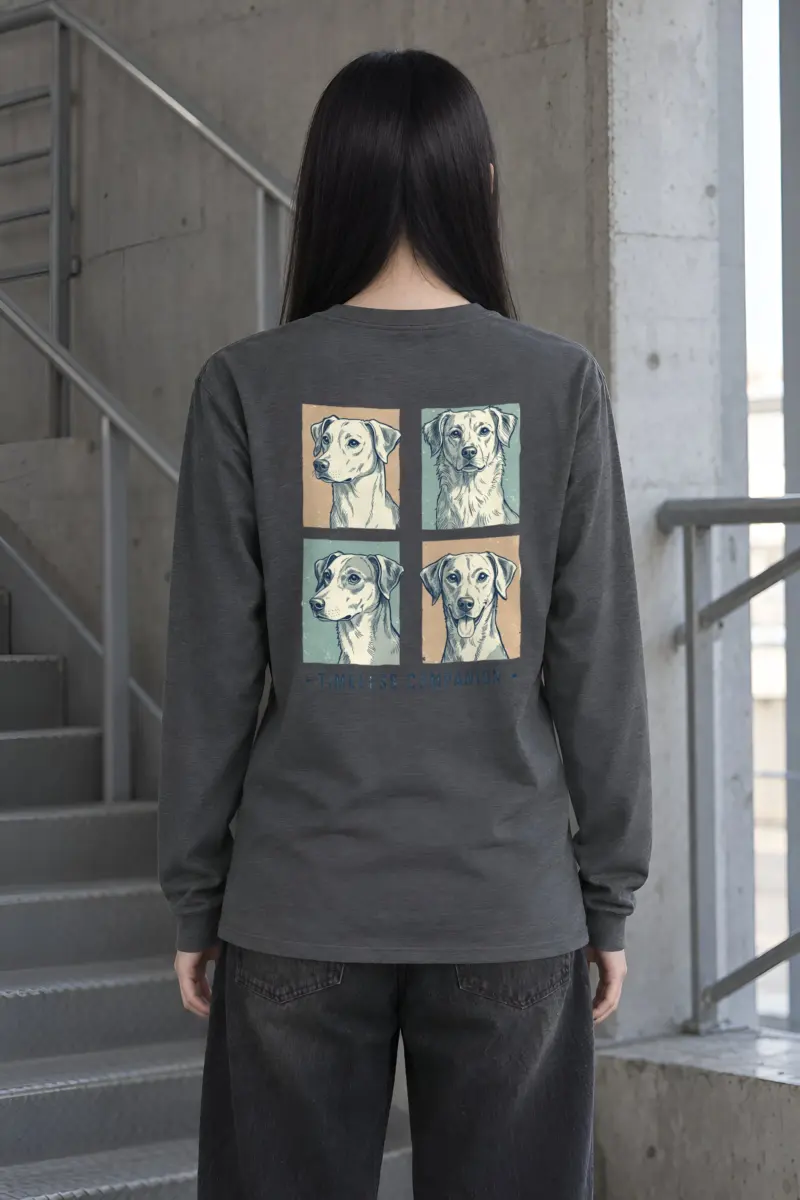 "Timeless Companion" Unisex Longsleeve T-shirt