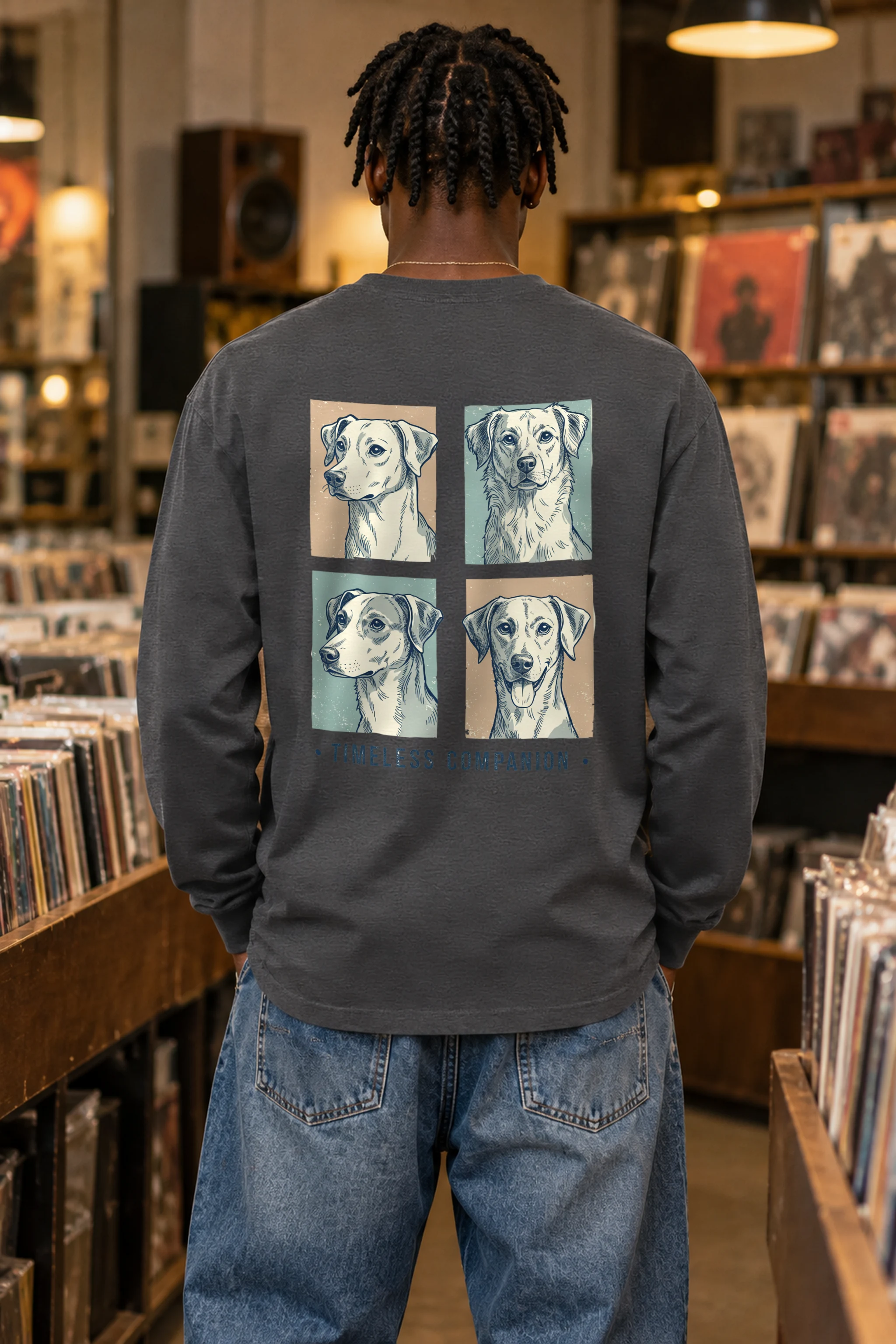 "Timeless Companion" Unisex Longsleeve T-shirt