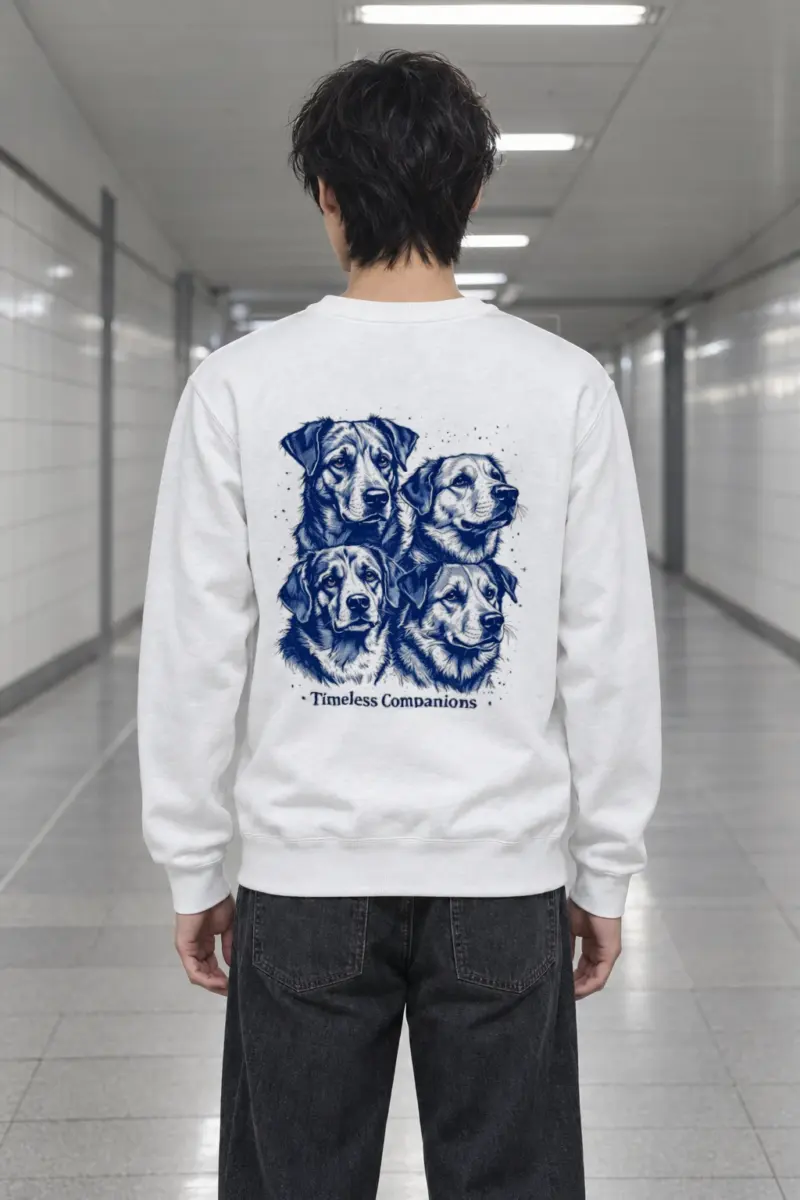 "Timeless Companions" Heavy Blend Unisex Crewneck Sweatshirt