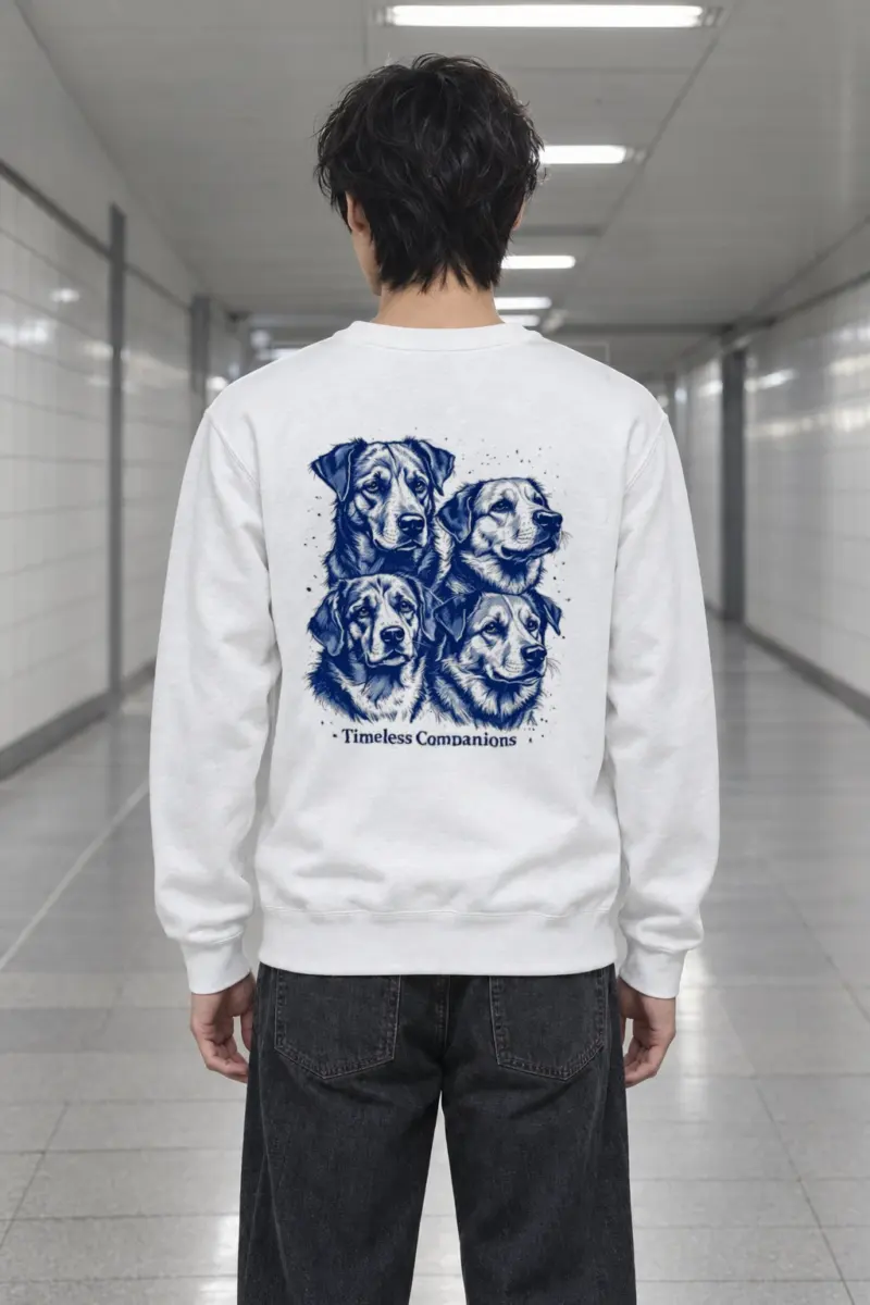 "Timeless Companions" Heavy Blend Unisex Crewneck Sweatshirt