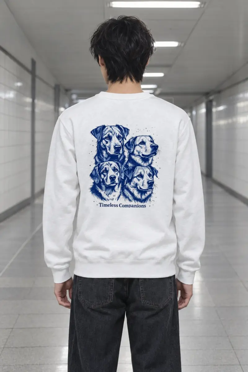 "Timeless Companions" Heavy Blend Unisex Crewneck Sweatshirt