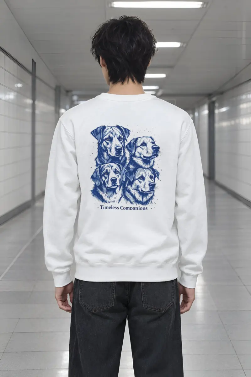"Timeless Companions" Heavy Blend Unisex Crewneck Sweatshirt