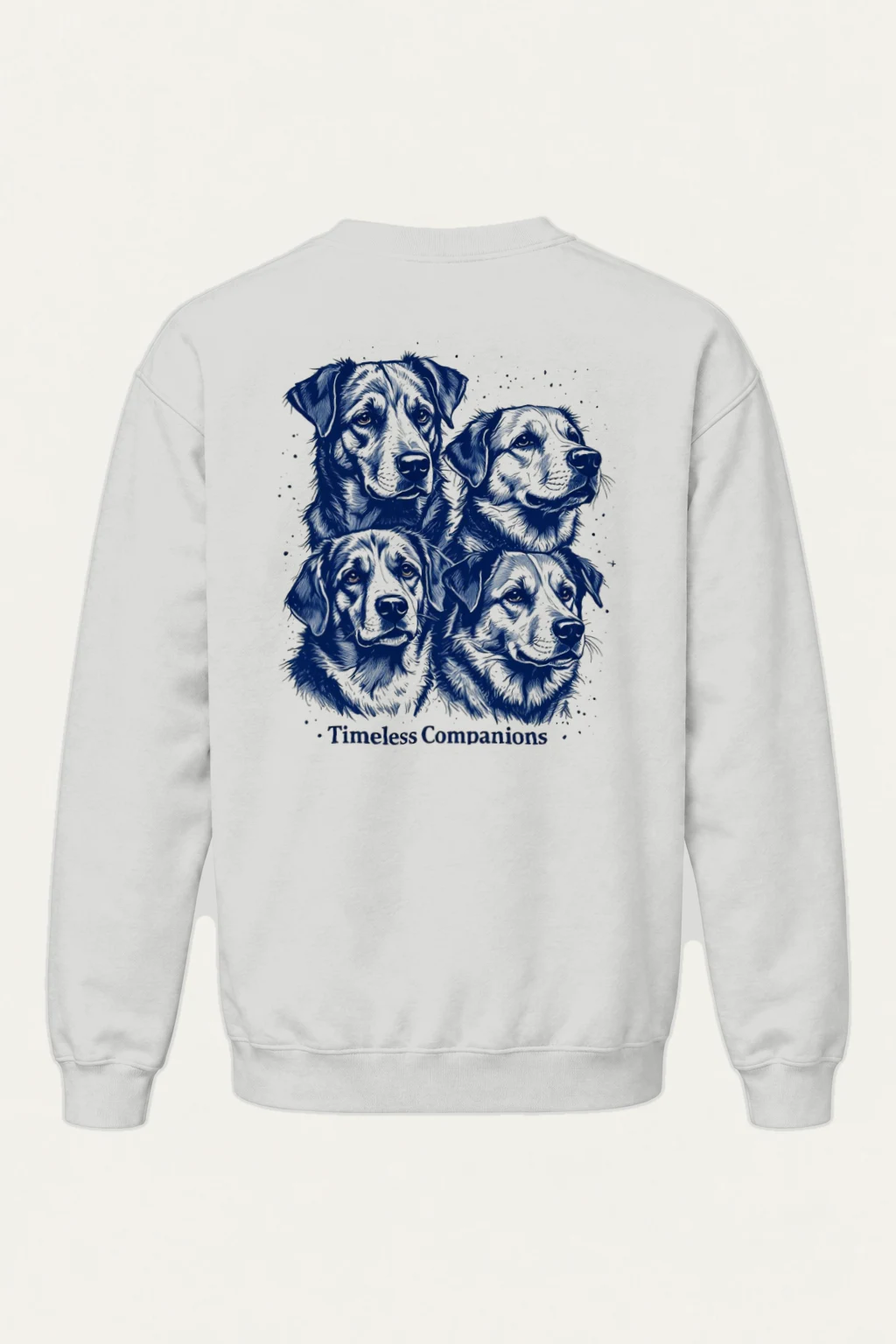 "Timeless Companions" Heavy Blend Unisex Crewneck Sweatshirt | Gildan 18000