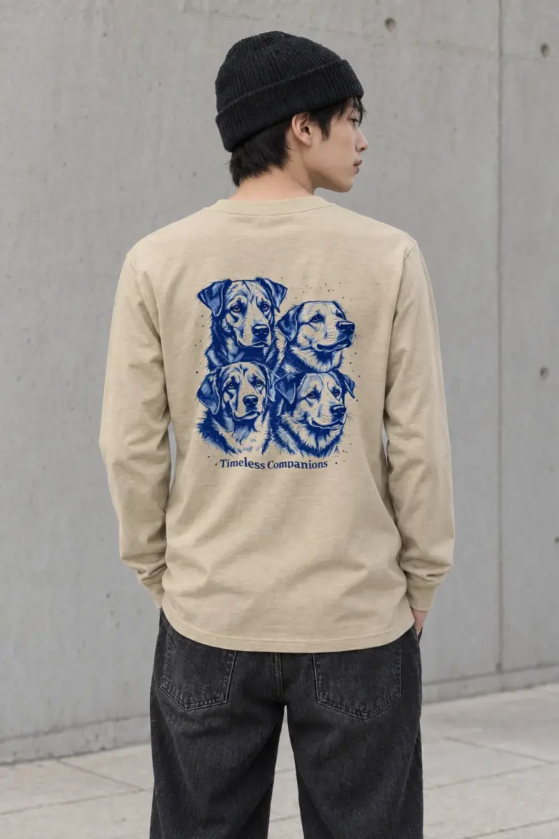 "Timeless Companions" Unisex Longsleeve T-shirt