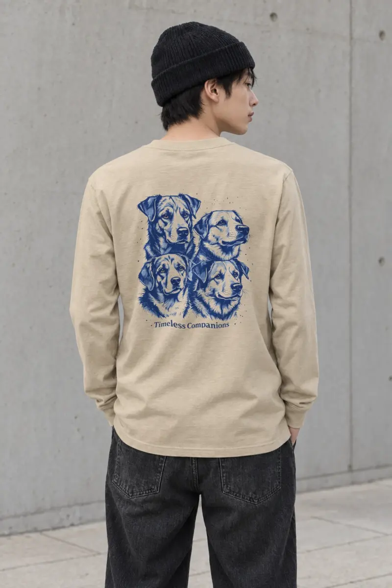 "Timeless Companions" Unisex Longsleeve T-shirt