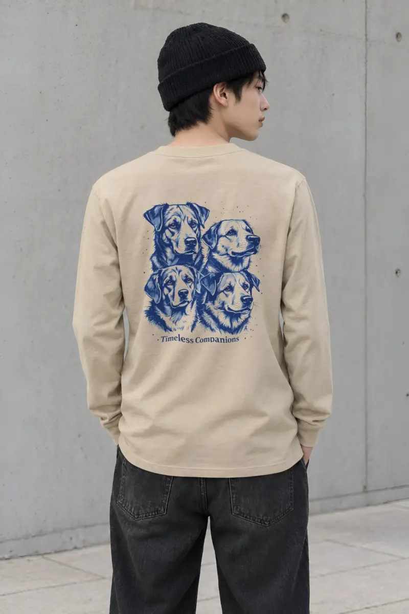 "Timeless Companions" Unisex Longsleeve T-shirt