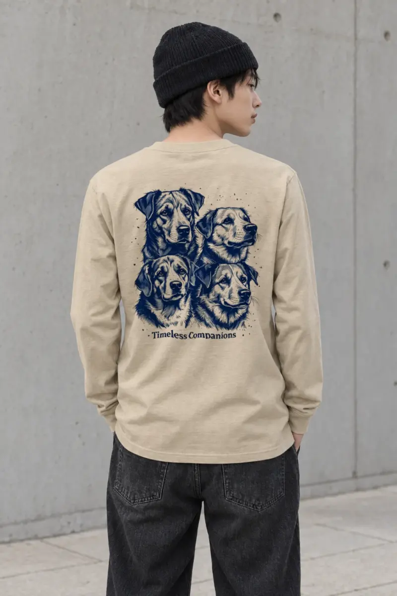 "Timeless Companions" Unisex Longsleeve T-shirt | Gildan 2400