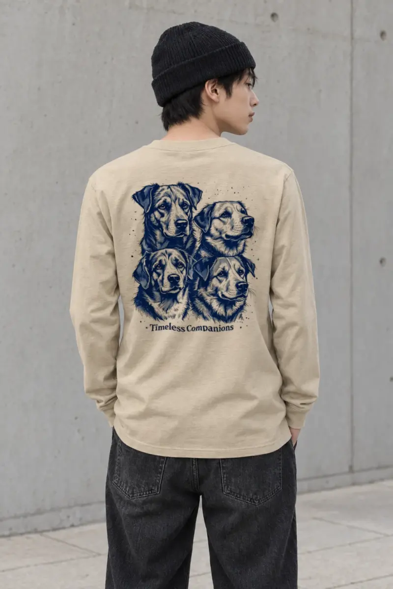 "Timeless Companions" Unisex Longsleeve T-shirt