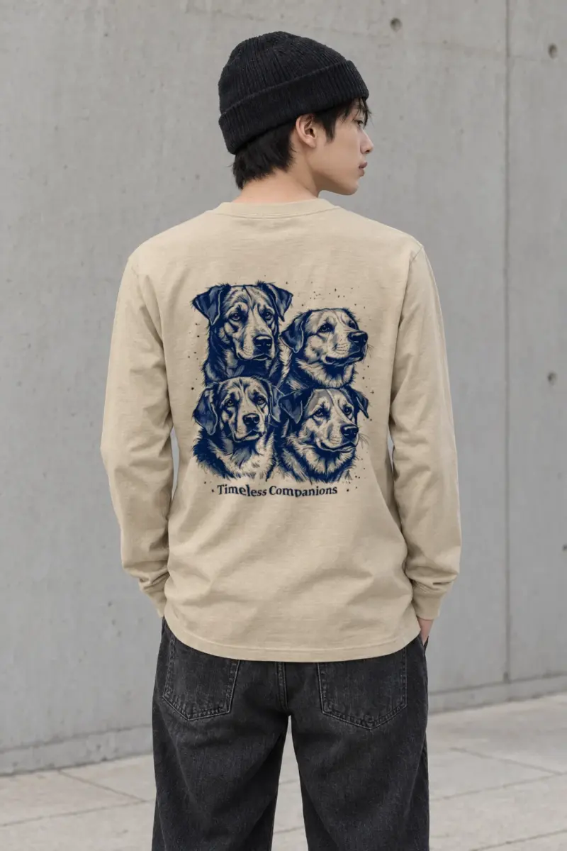 "Timeless Companions" Unisex Longsleeve T-shirt