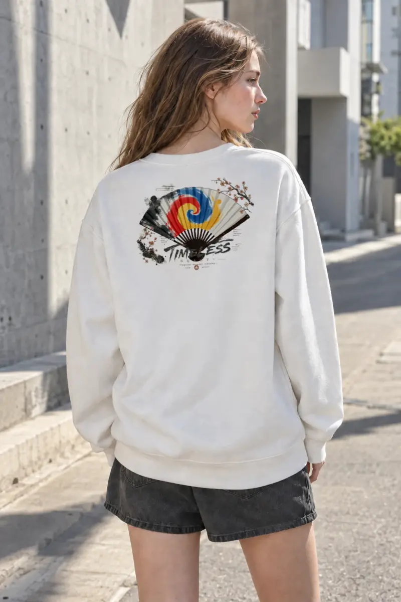“Timeless Craft Fan” Heavy Blend Unisex Crewneck Sweatshirt | Gildan 18000